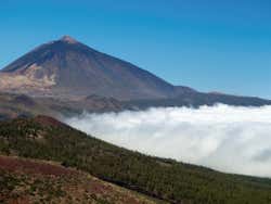O Teide e o mar de nuvens