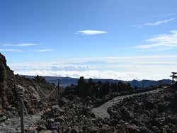 Mar de nubes desde el Teide