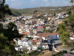 Vistas do povoado de Vilaflor