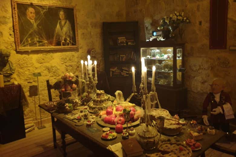 El monstruoso comedor del castillo