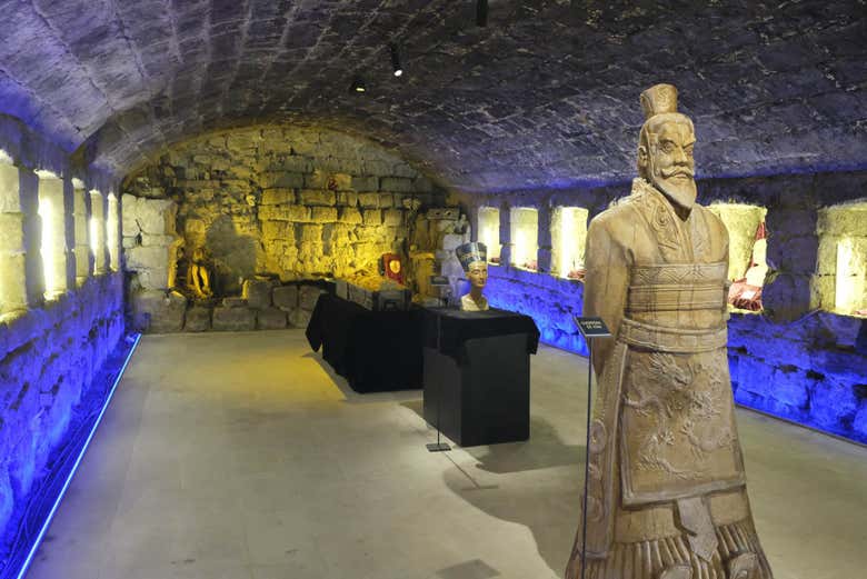 Gabinete de curiosidades del castillo