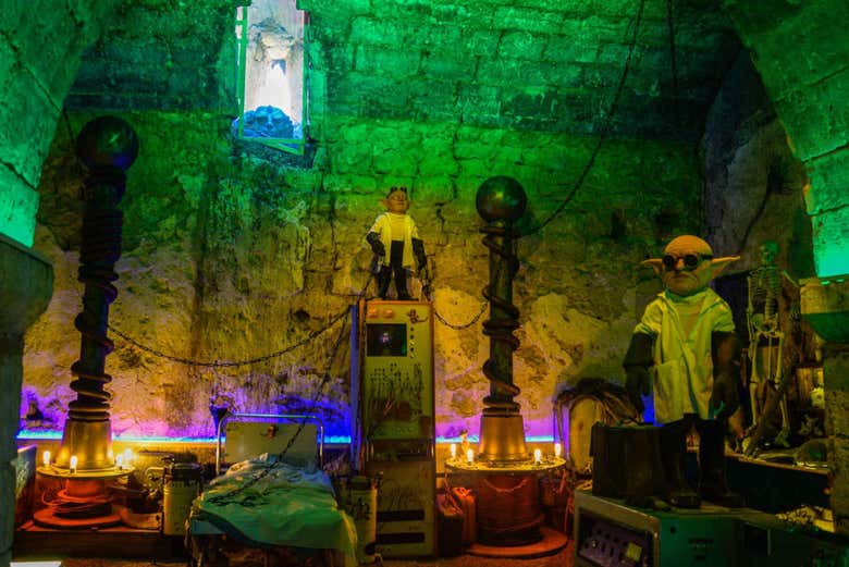 Siniestro laboratorio del castillo