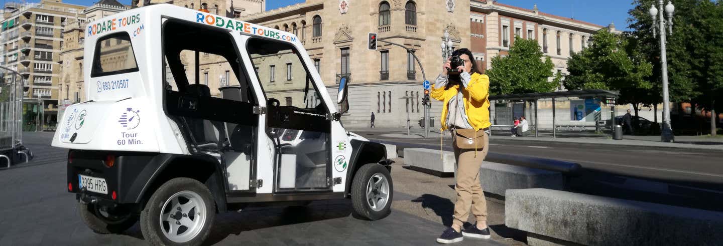 Tour en coche eléctrico por Valladolid