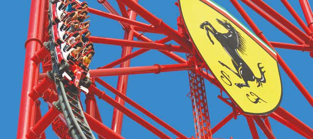 Ingresso do Ferrari Land