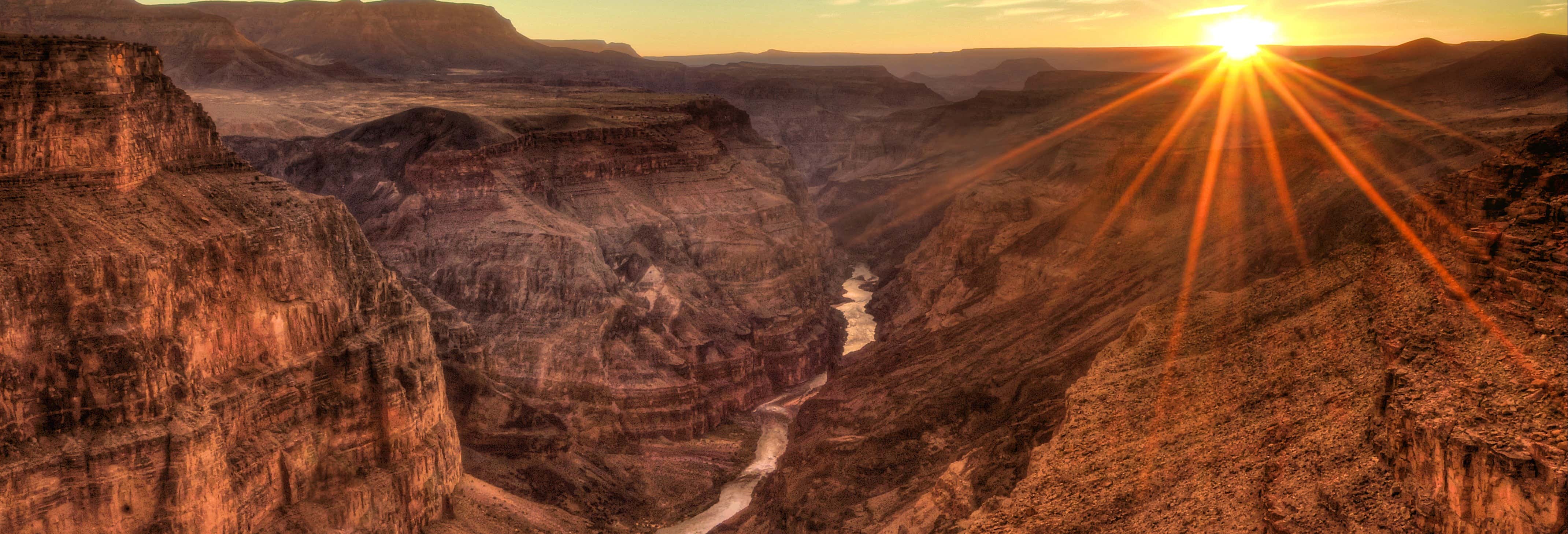 Grand Canyon e Valley of Fire al tramonto