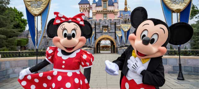 Entrada a Disneyland California