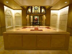 Crypt in the cathedral