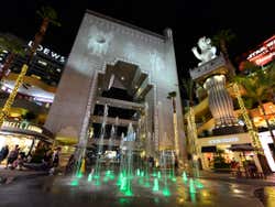 Dolby Theatre at night