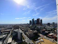 Panoramic view of Los Angeles