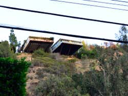 Houses on Mulholland Drive