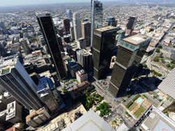 Panoramic view of Los Angeles