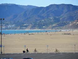 La plage de Santa Monica