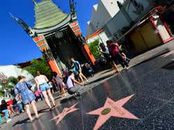 Stars outside the TCL Chinese Theatre