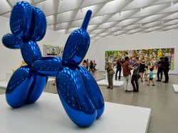 Jeff Koons en The Broad