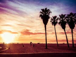 Venice Beach at Sunset