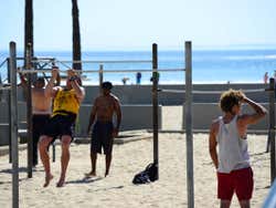 Faire du sport dans la Venice Beach