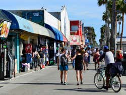 Walking around Venice Beach