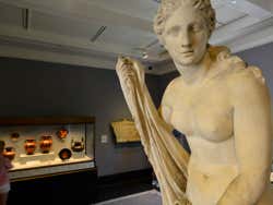 Statue at the Getty Villa