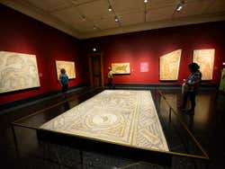 Mosaic in the Getty Villa