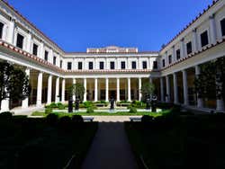 Patio at the Getty Villa