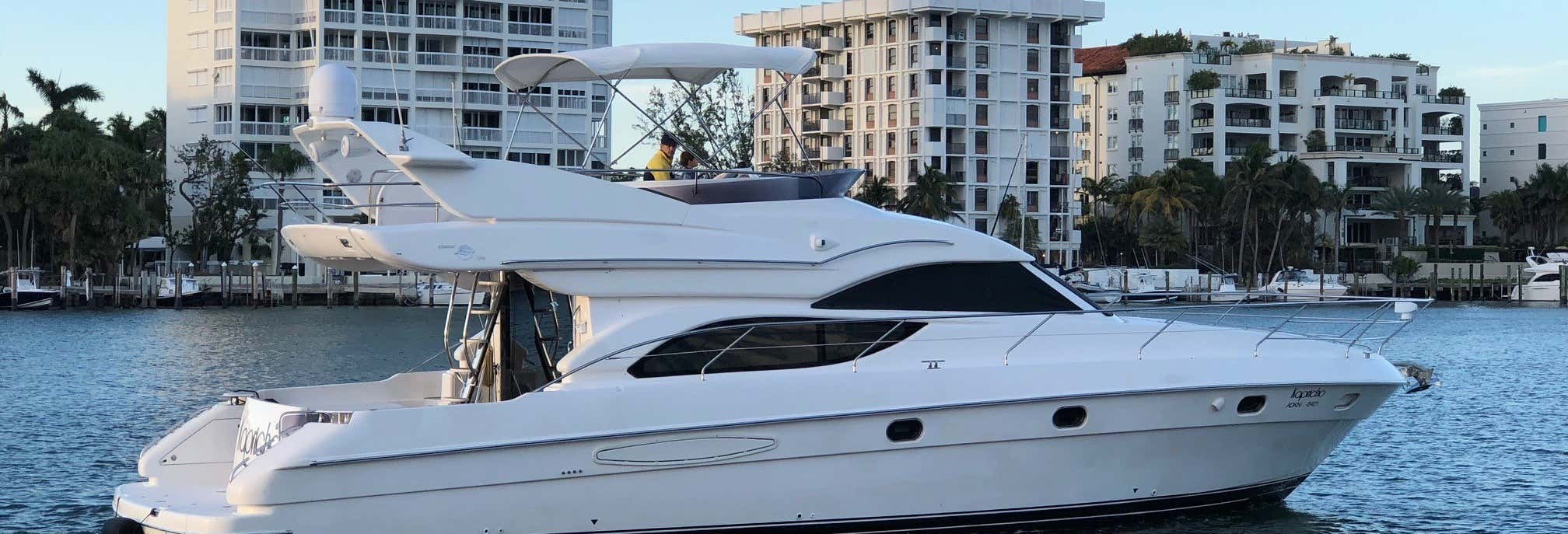 Location d'un bateau privé pour une nuit