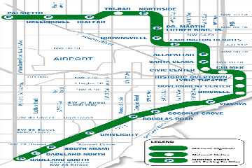 Miami Metrorail Lines Schedule And Prices