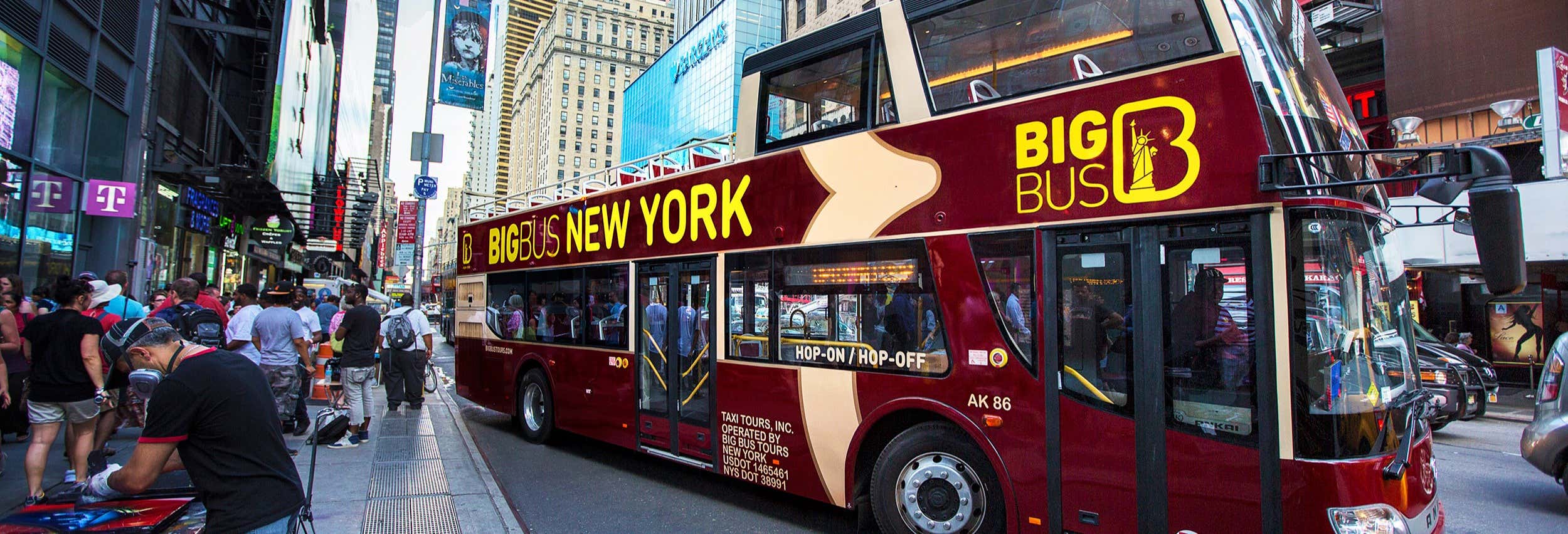Autobús turístico de Nueva York