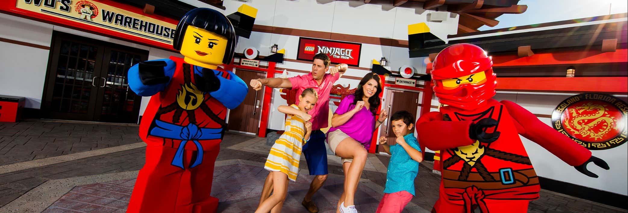 Entrada a LEGOLAND Nueva York