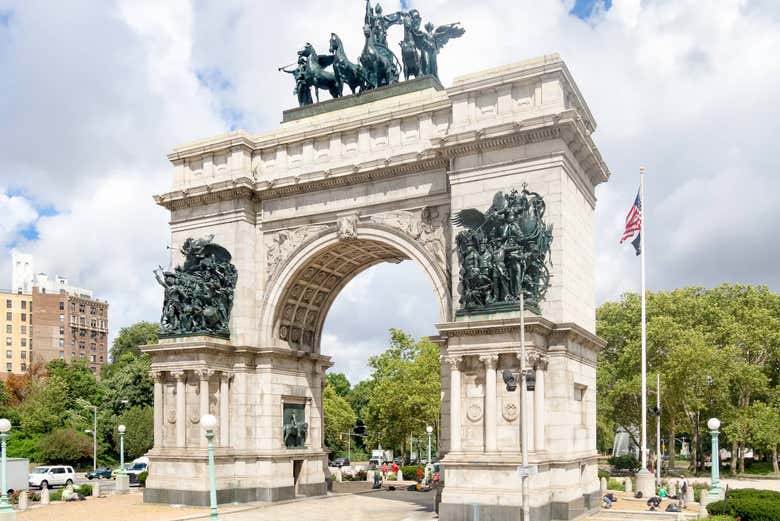 Grand Army Plaza, o ponto de início do tour