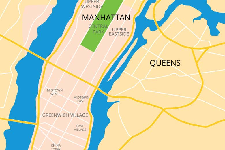 Barrios de Manhattan - Zonas más importantes de Nueva York