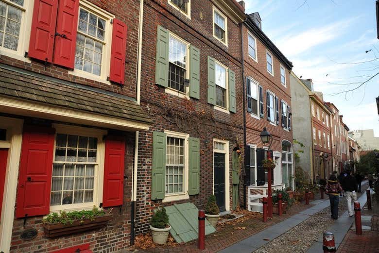 Elfreths Alley, a rua mais antiga do país