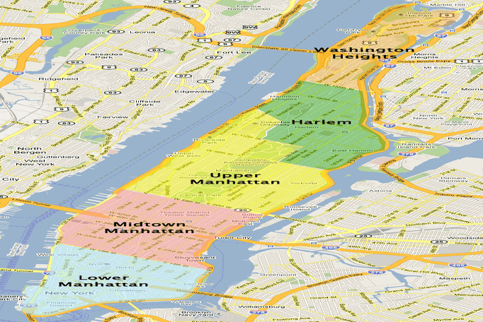 ¿Cuál es la diferencia entre Nueva York y Manhattan?