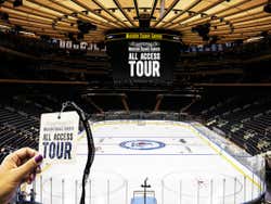 Pista de hockey de gelo do pavilhão