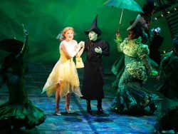 O musical Wicked na Broadway