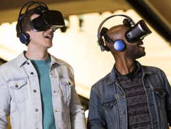 Experiência 3D durante o tour