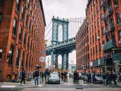 Explorando o distrito de Dumbo em Nova York