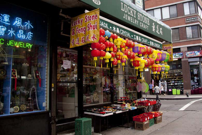 Lojas de Chinatown