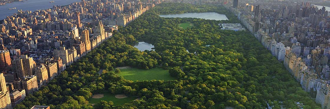 Central Park - The largest urban park in New York City