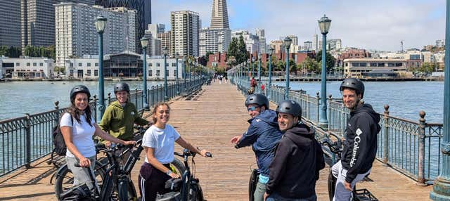 Balade à vélo à travers la baie de San Francisco