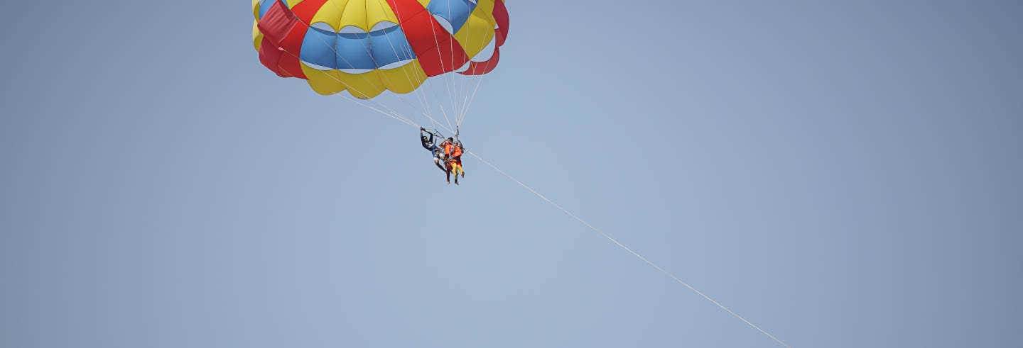 Parasailing en Corón