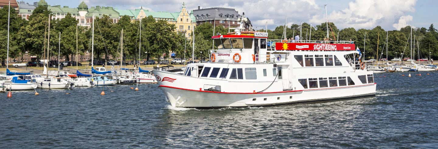 Barco turístico de Helsinki