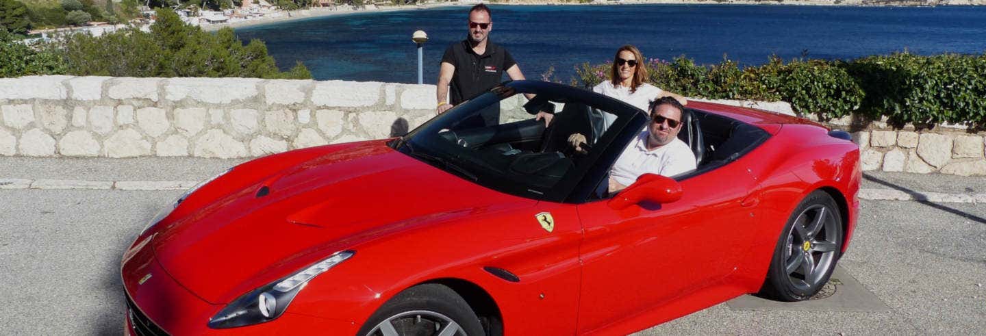 Tour della Costa Azzurra in Ferrari o Lamborghini