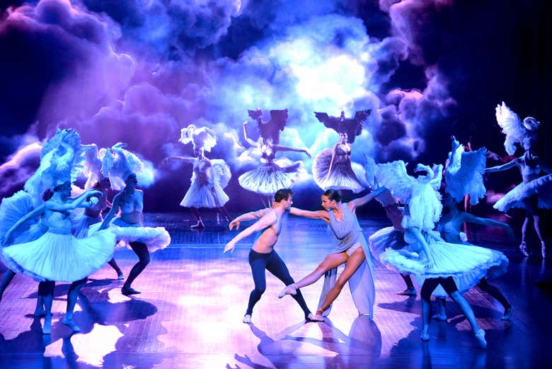 Uma cena do espetáculo