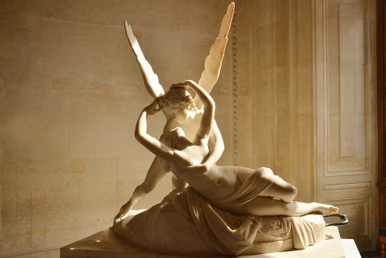 Psyche Revived by Cupid's Kiss