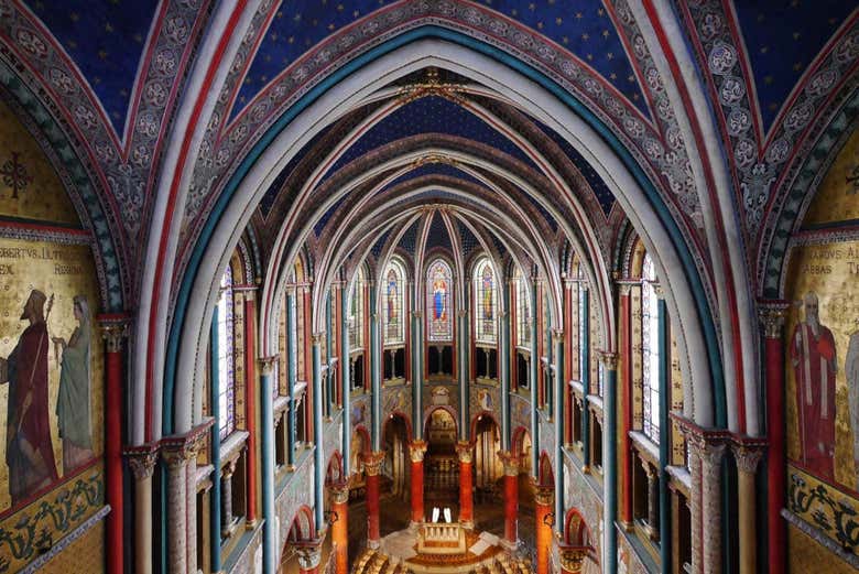 Interior de Saint-Germain-des-Prés