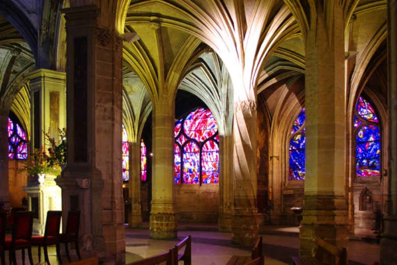Interior da Saint Séverin