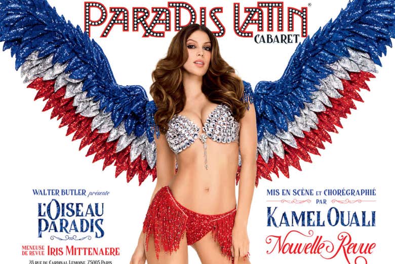 Iris Mittenaere no Cabaret Paradis Latin