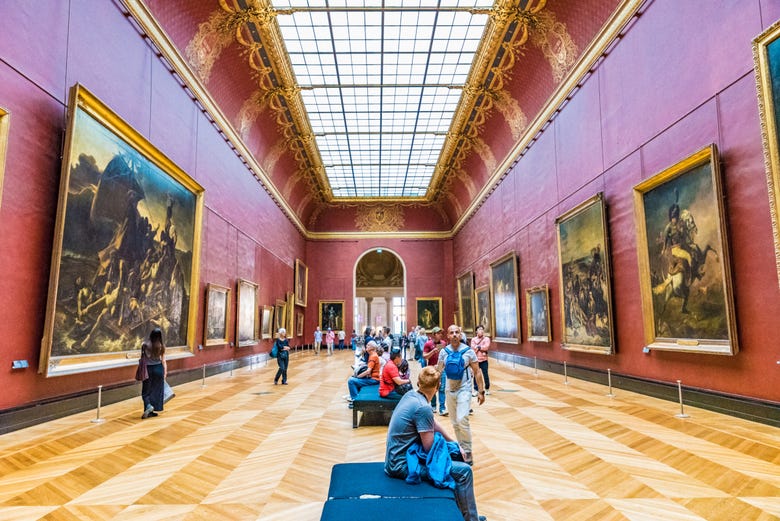 louvre self guided tour