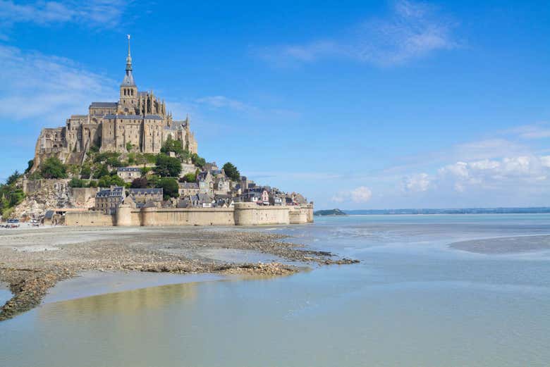 Mont Saint Michel desde la playa