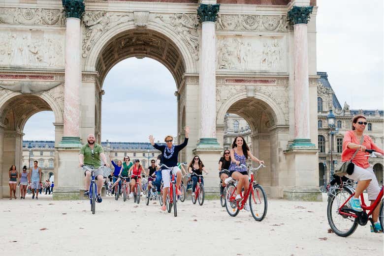 tour en bici paris